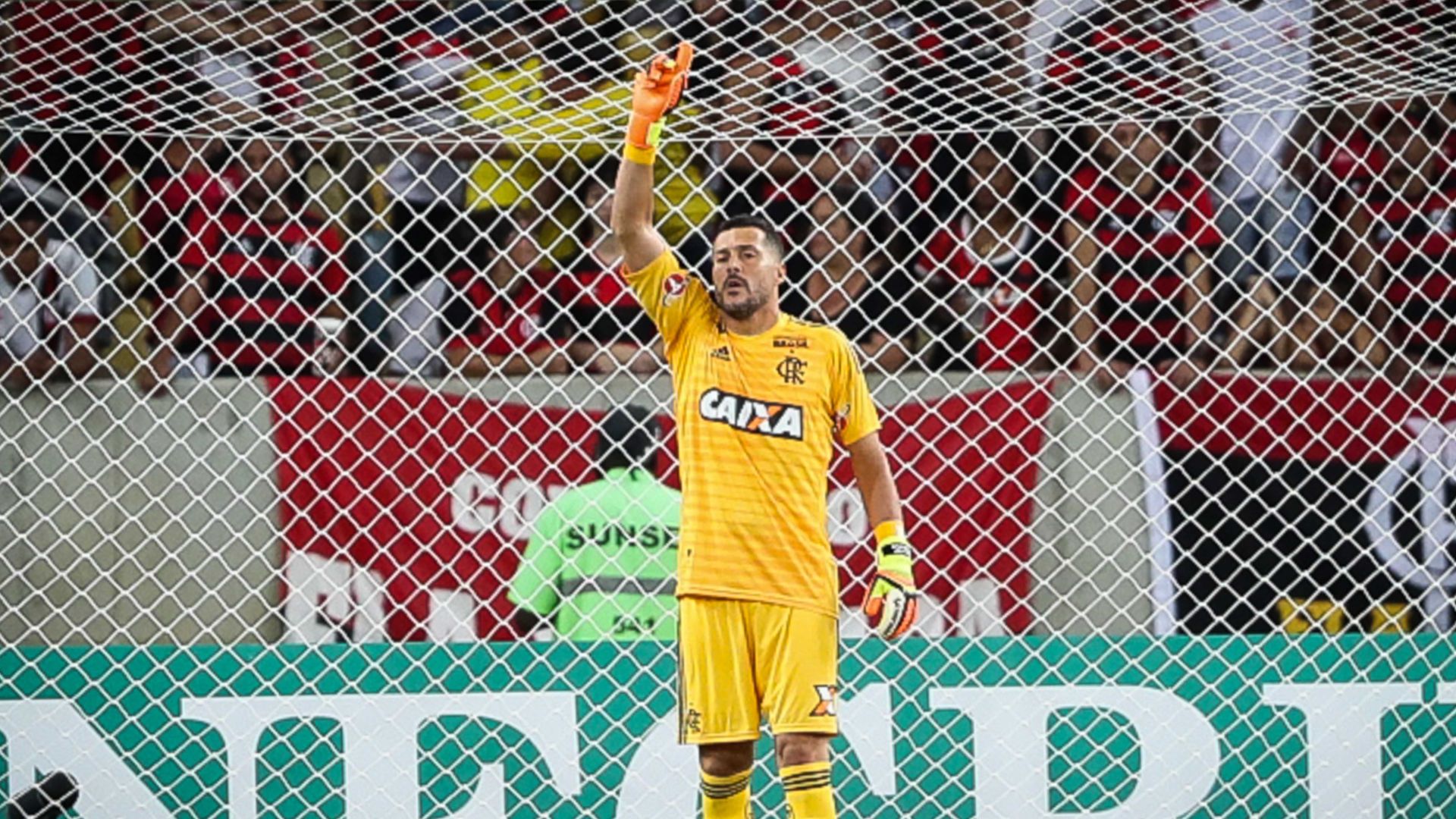 Despedida Julio Cesar Flamengo America-MG 21042018 Brasileirao Serie A