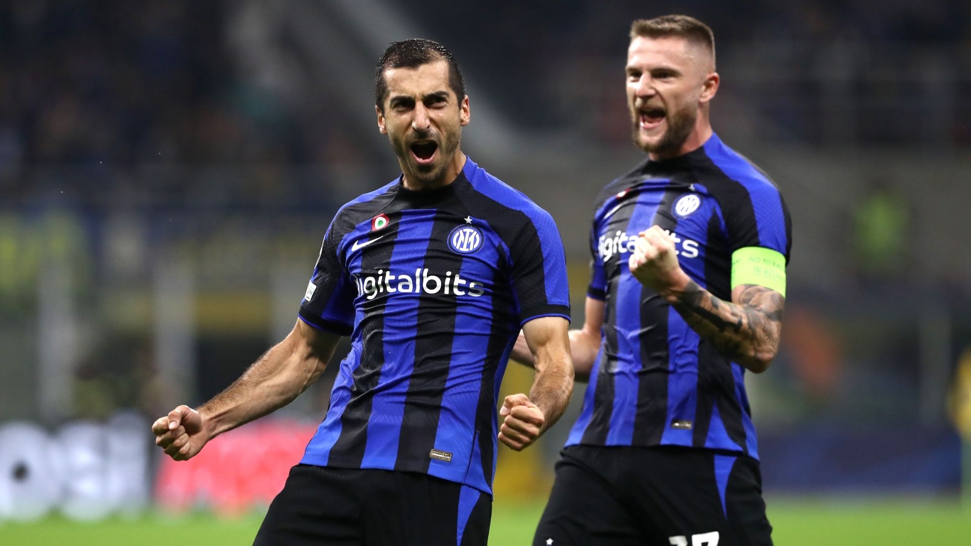 Mkhitaryan Skriniar Inter Viktoria Plzen