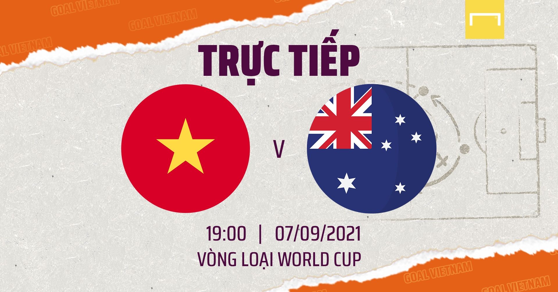Live Vietnam vs Australia 2022 WCQ GFX