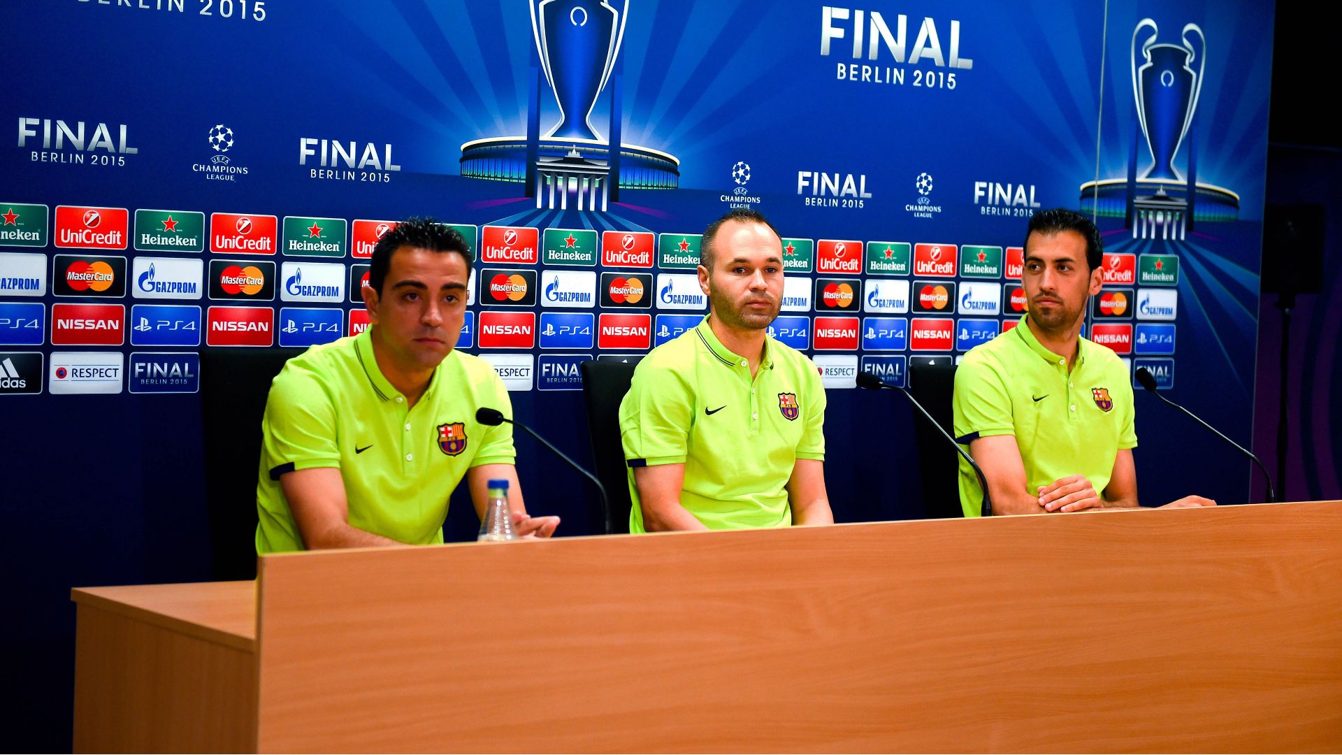 Xavi - Iniesta - Busquets