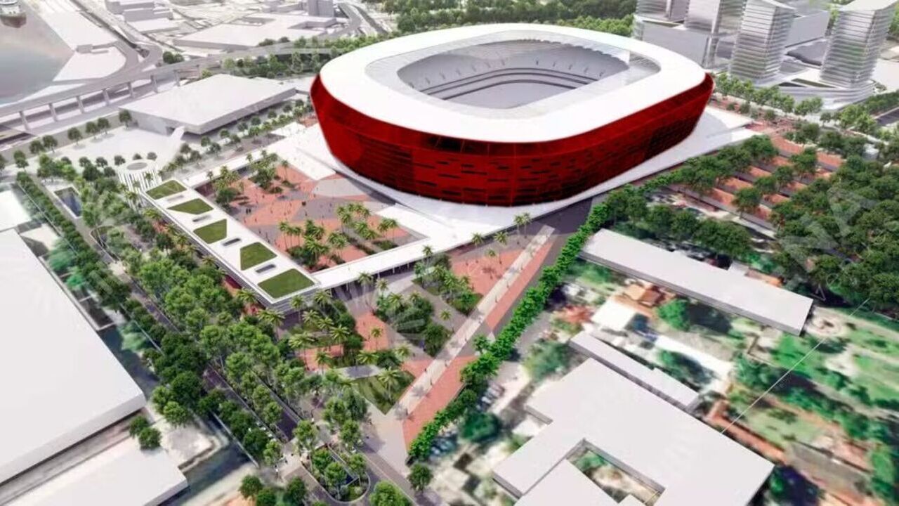 Projeto do novo estádio do Flamengo, 2024