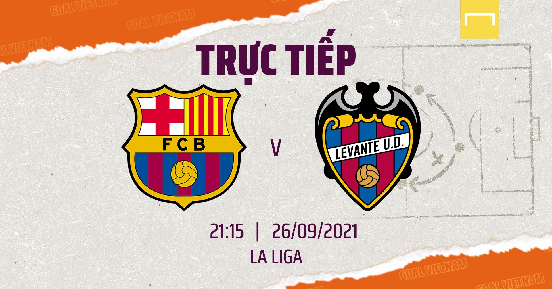 Live Barcelona vs Levante 2021/22 La Liga GFX