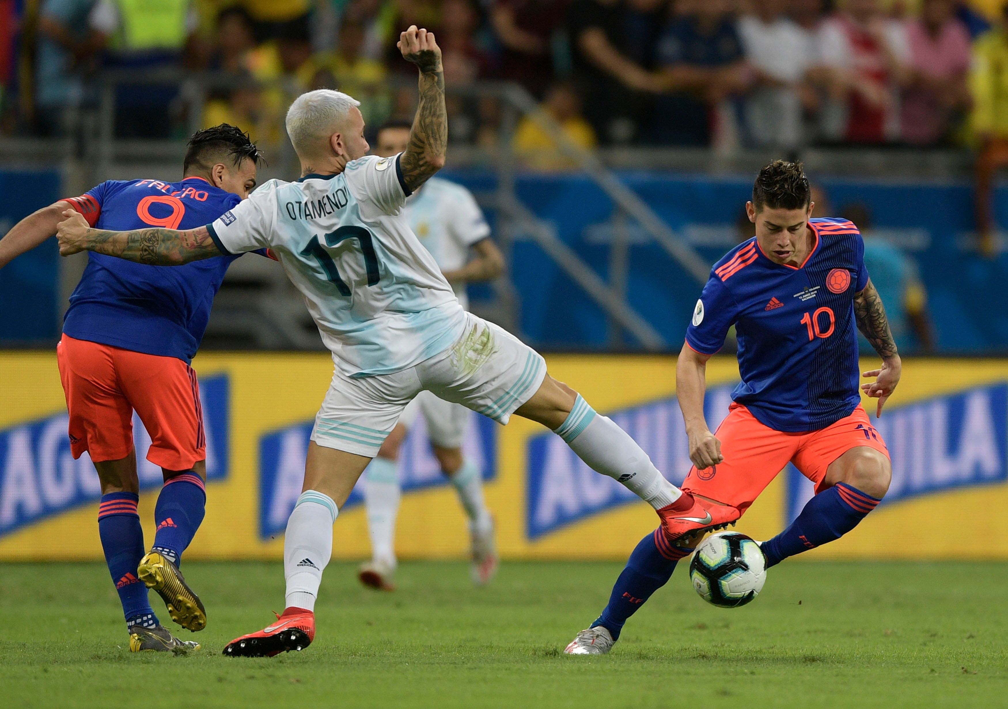 Otamendi Argentina Colombia Copa América