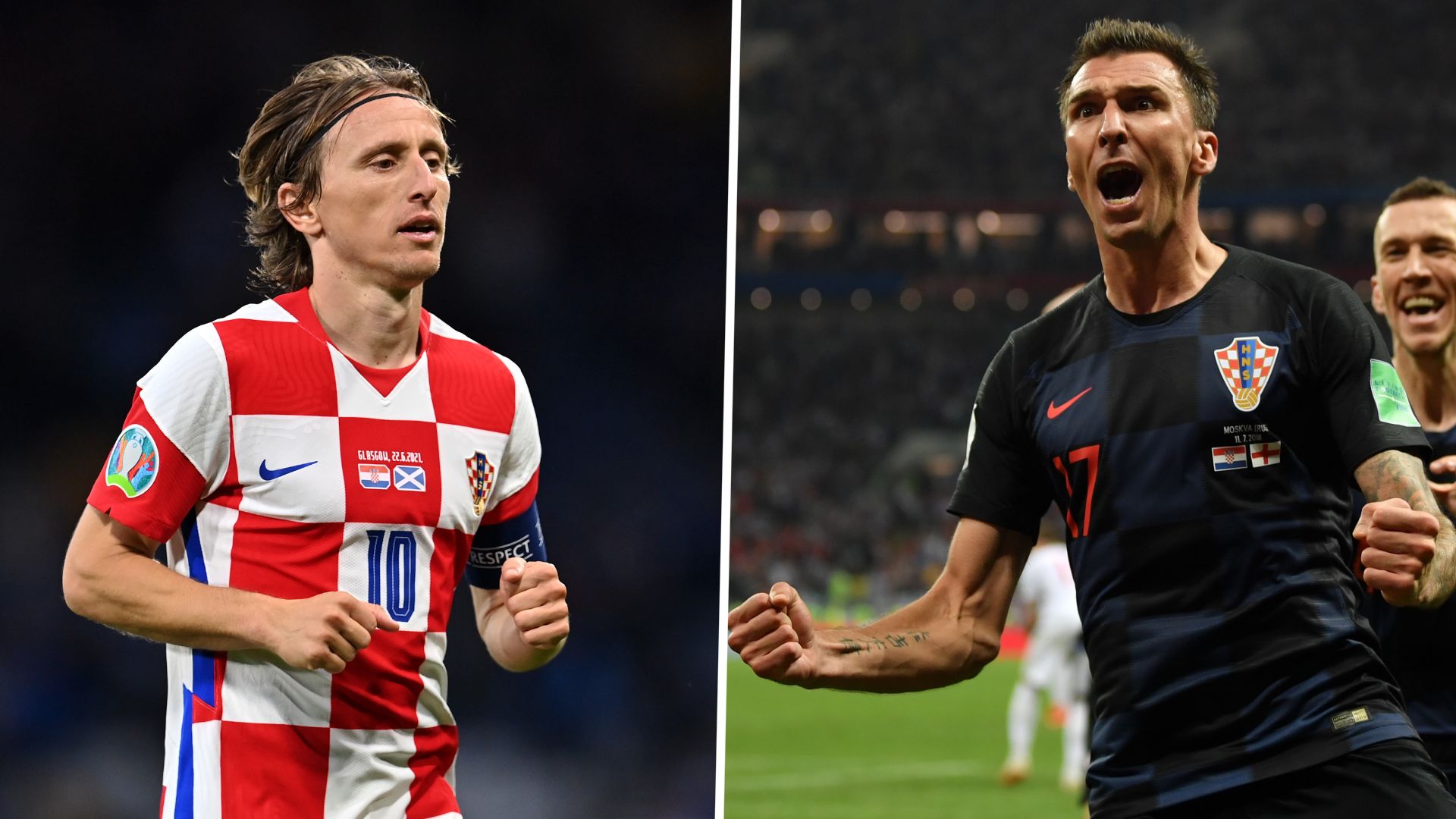 Luka Modric, Mario Mandzukic GFX