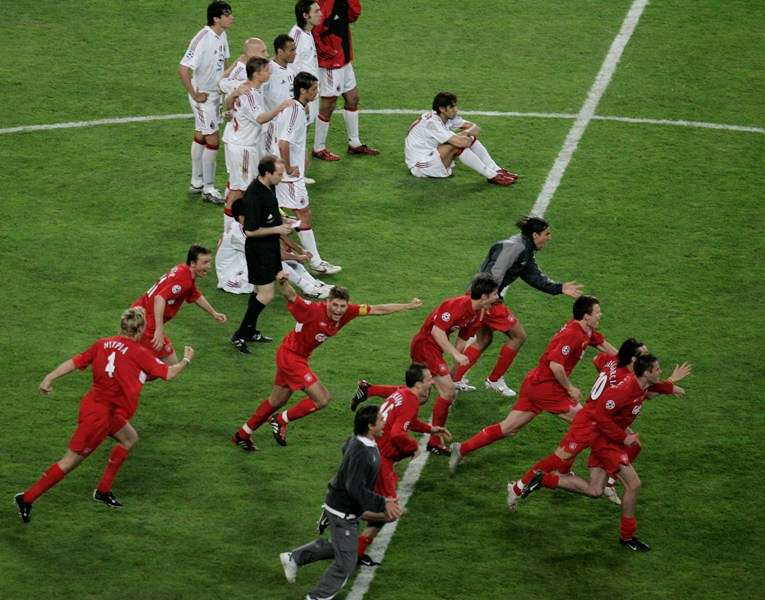 Liverpool v Milan Champions League 2005