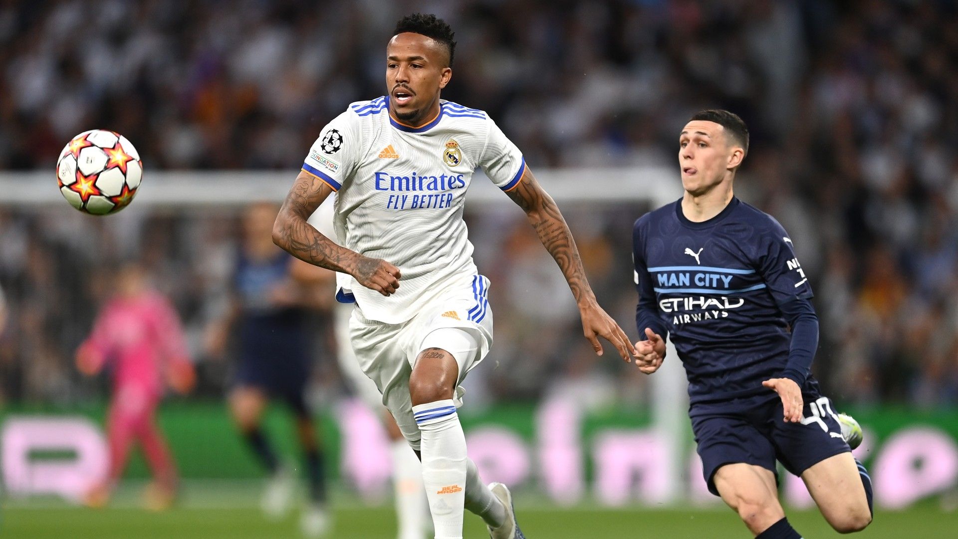 Militao Foden Real Madrid Man City 2022