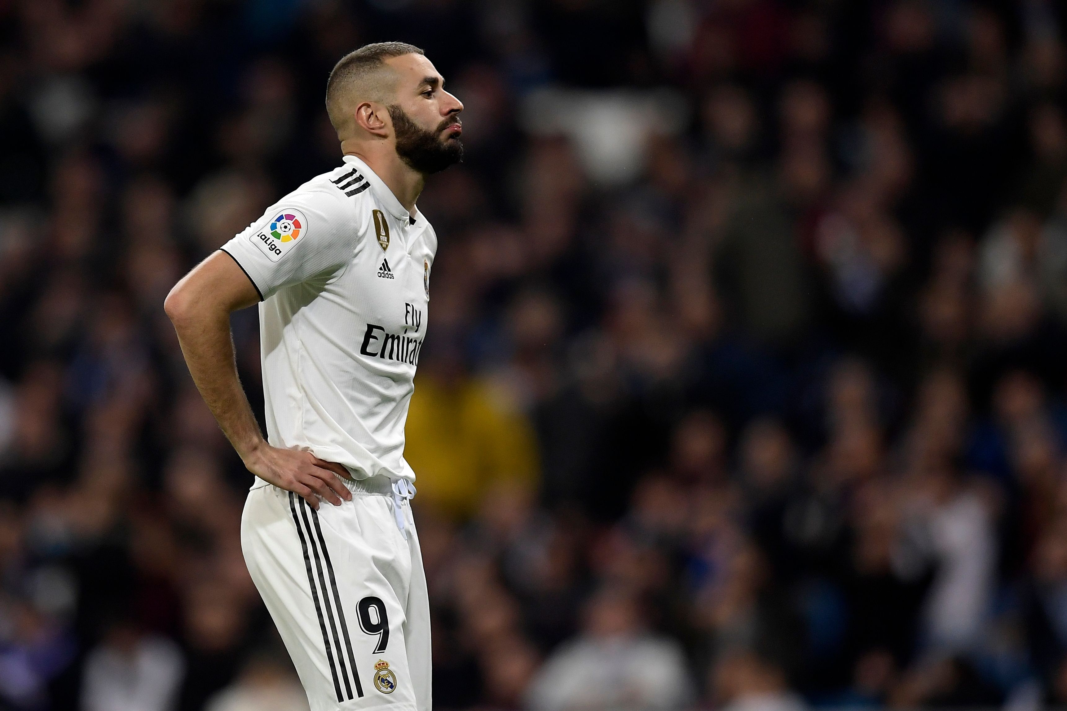 KARIM BENZEMA REAL MADRID VALENCIA LALIGA