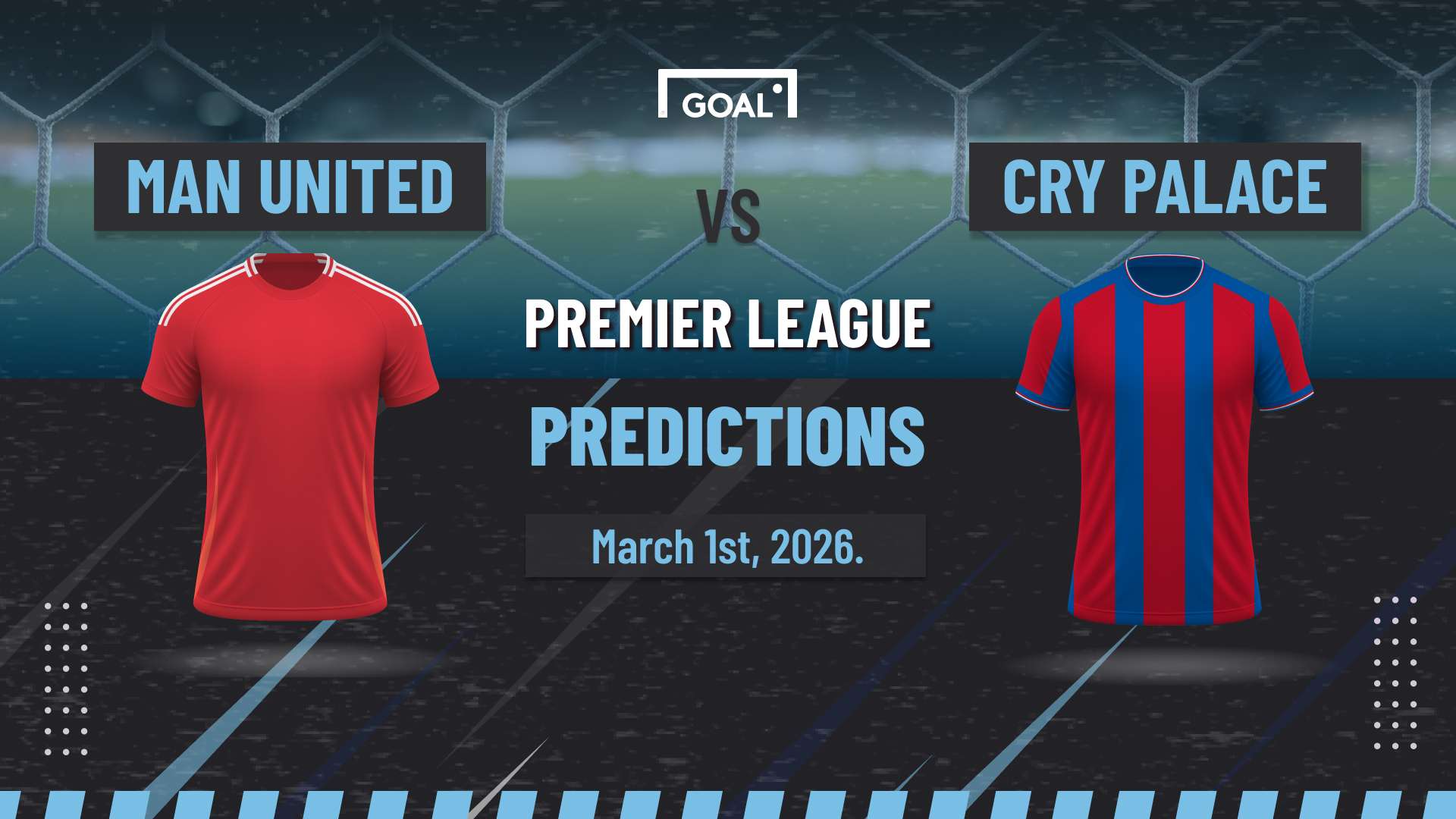 Manchester United vs Crystal Palace Predictions