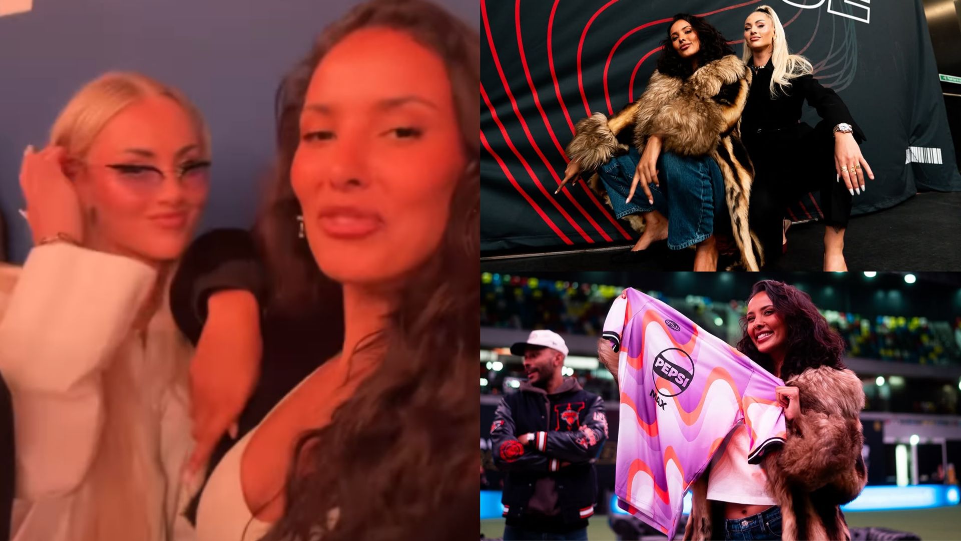 Maya Jama Alisha Lehmann Baller League UK 2025