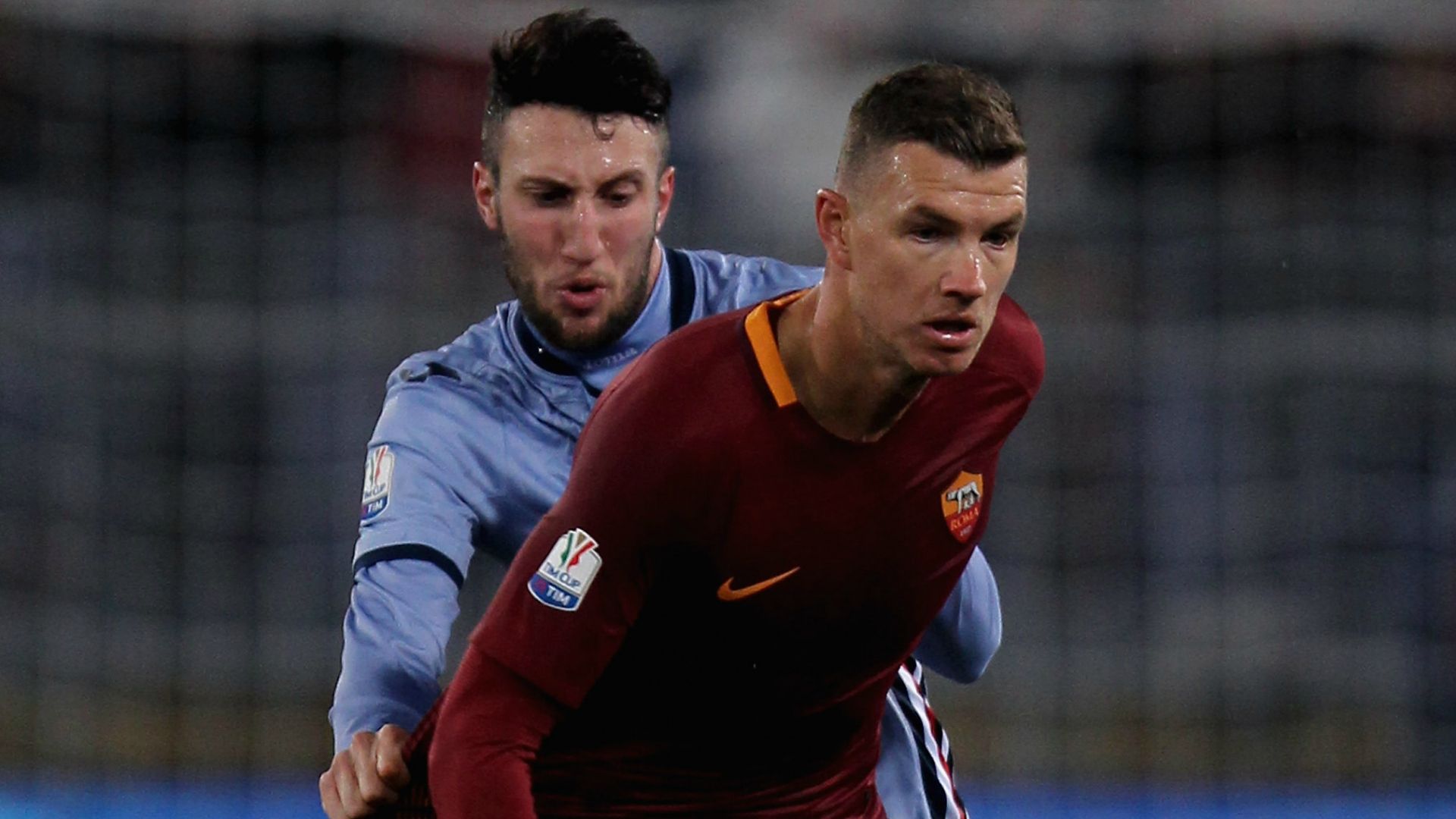 Vasco Regini Edin Dzeko Roma Sampdoria Coppa Italia 19012017