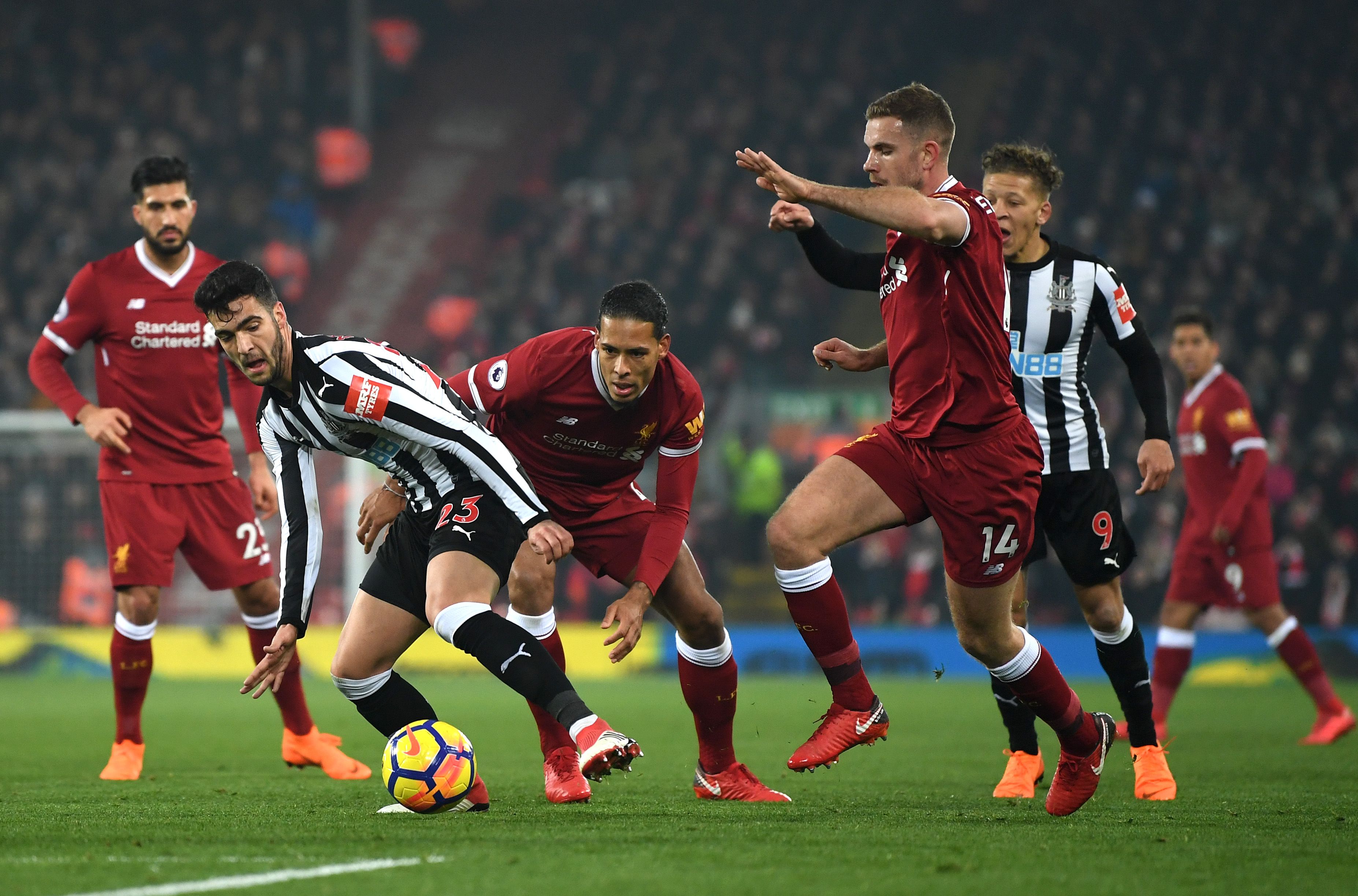 Liverpool vs Newcastle