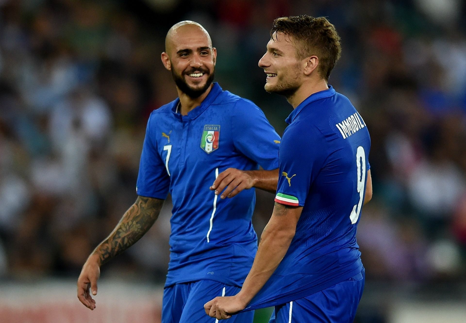 Simone Zaza Ciro Immobile Italy