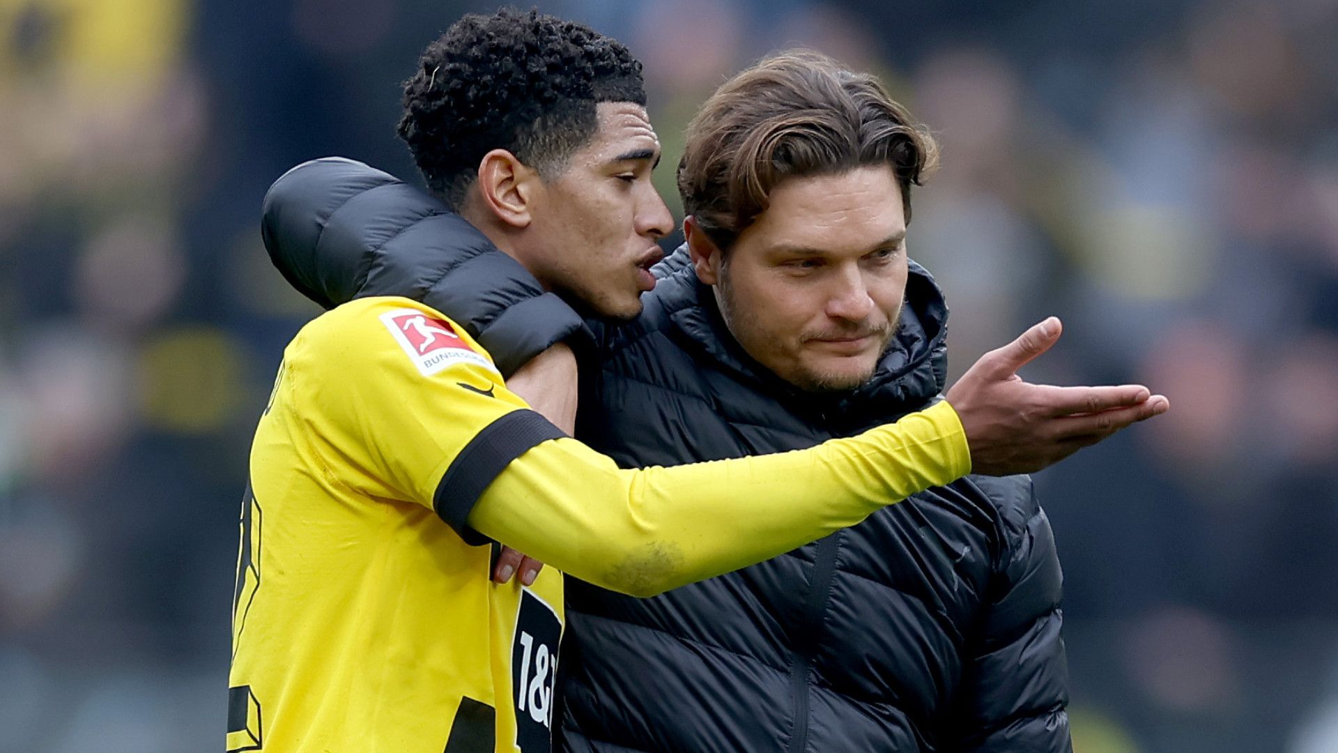 JUDE BELLINGHAM EDIN TERZIC BORUSSIA DORTMUND 