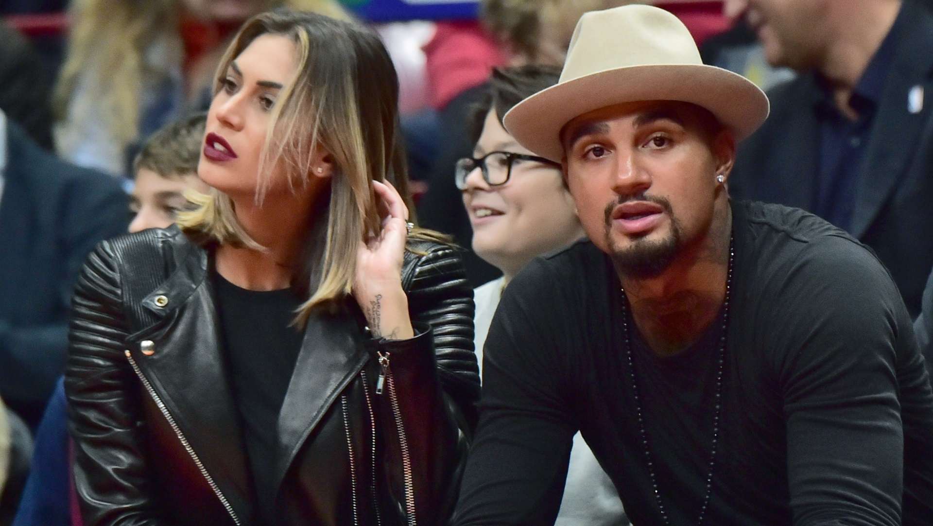 Kevin-Prince Boateng and Melissa Satta