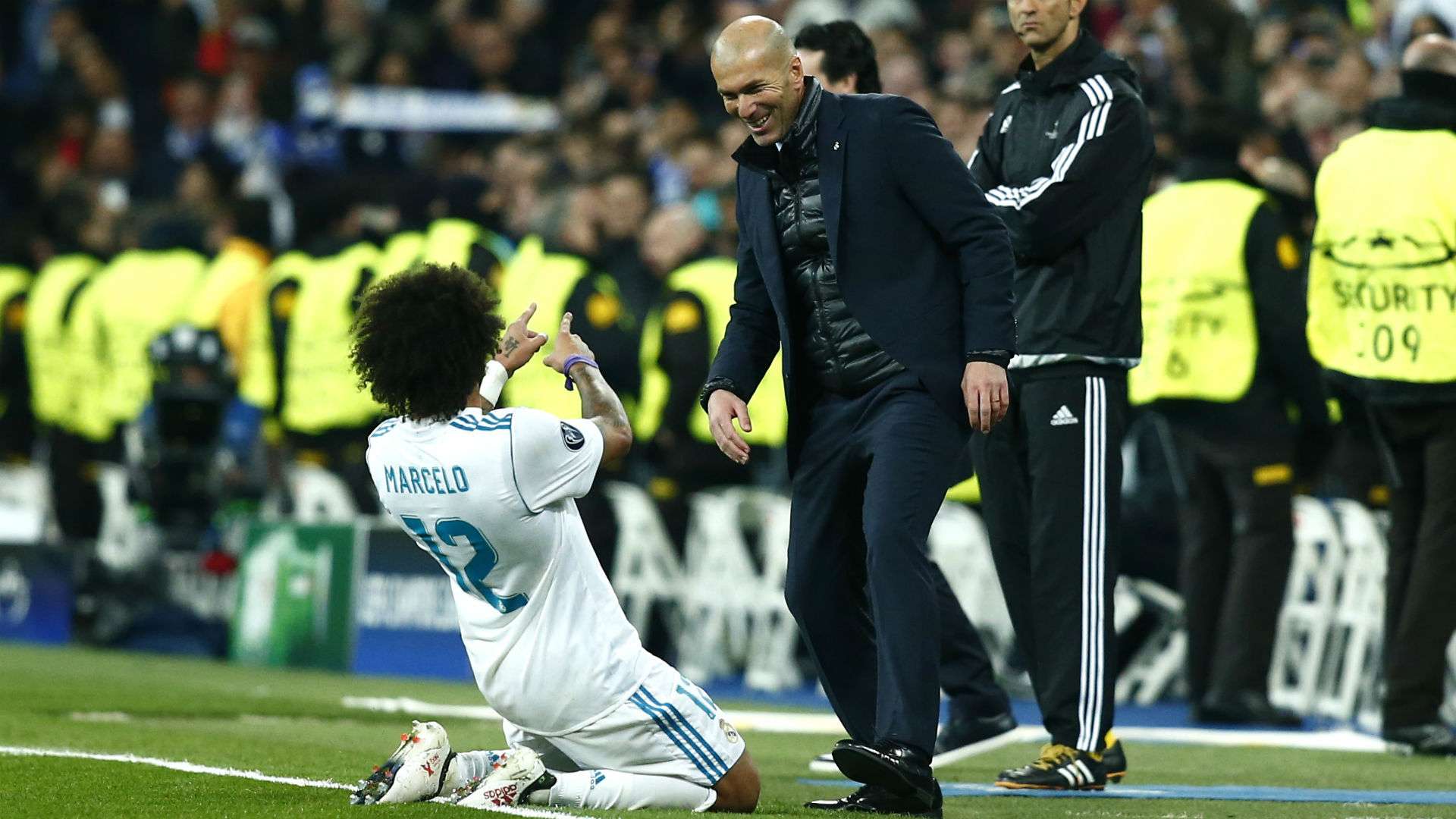 Marcelo Zinedine Zidane Real Madrid