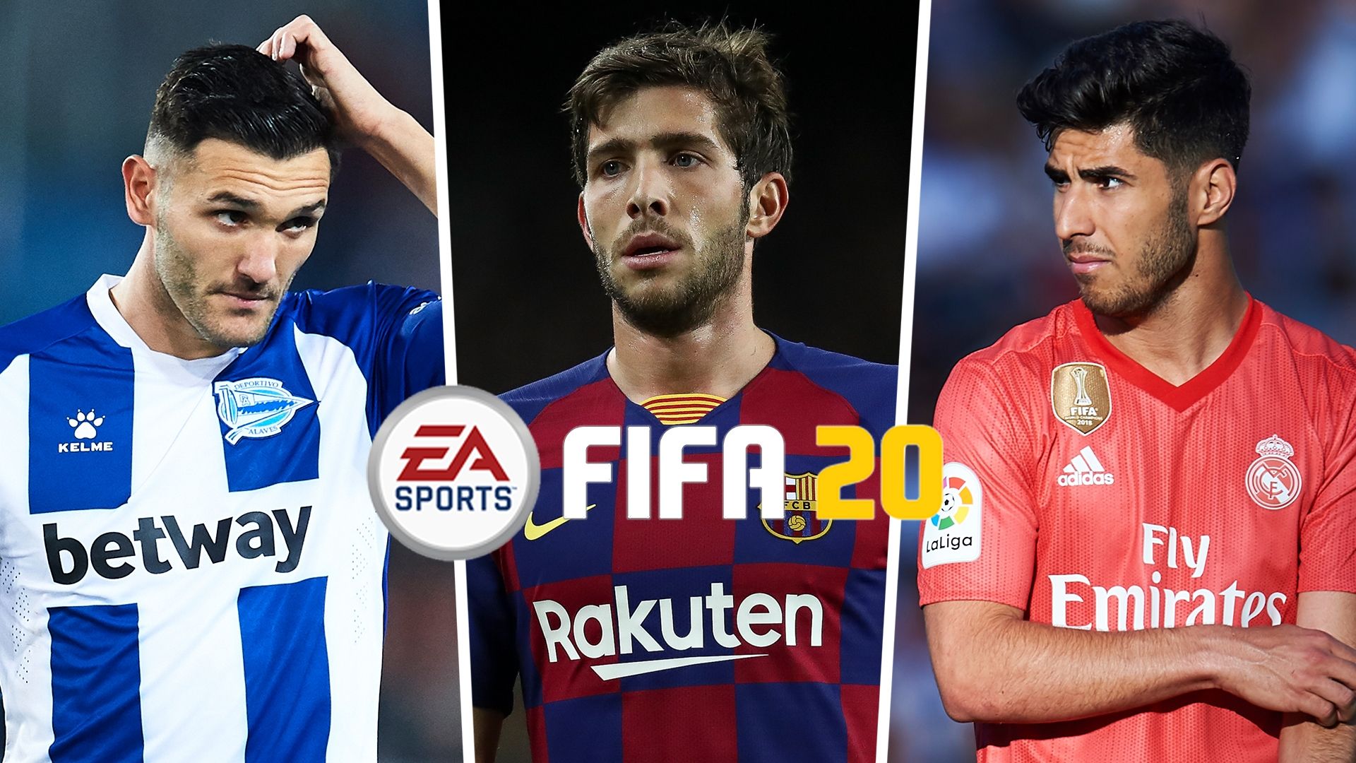Lucas Perez, Sergi Roberto, Marco Asensio, FIFA 20 tournament