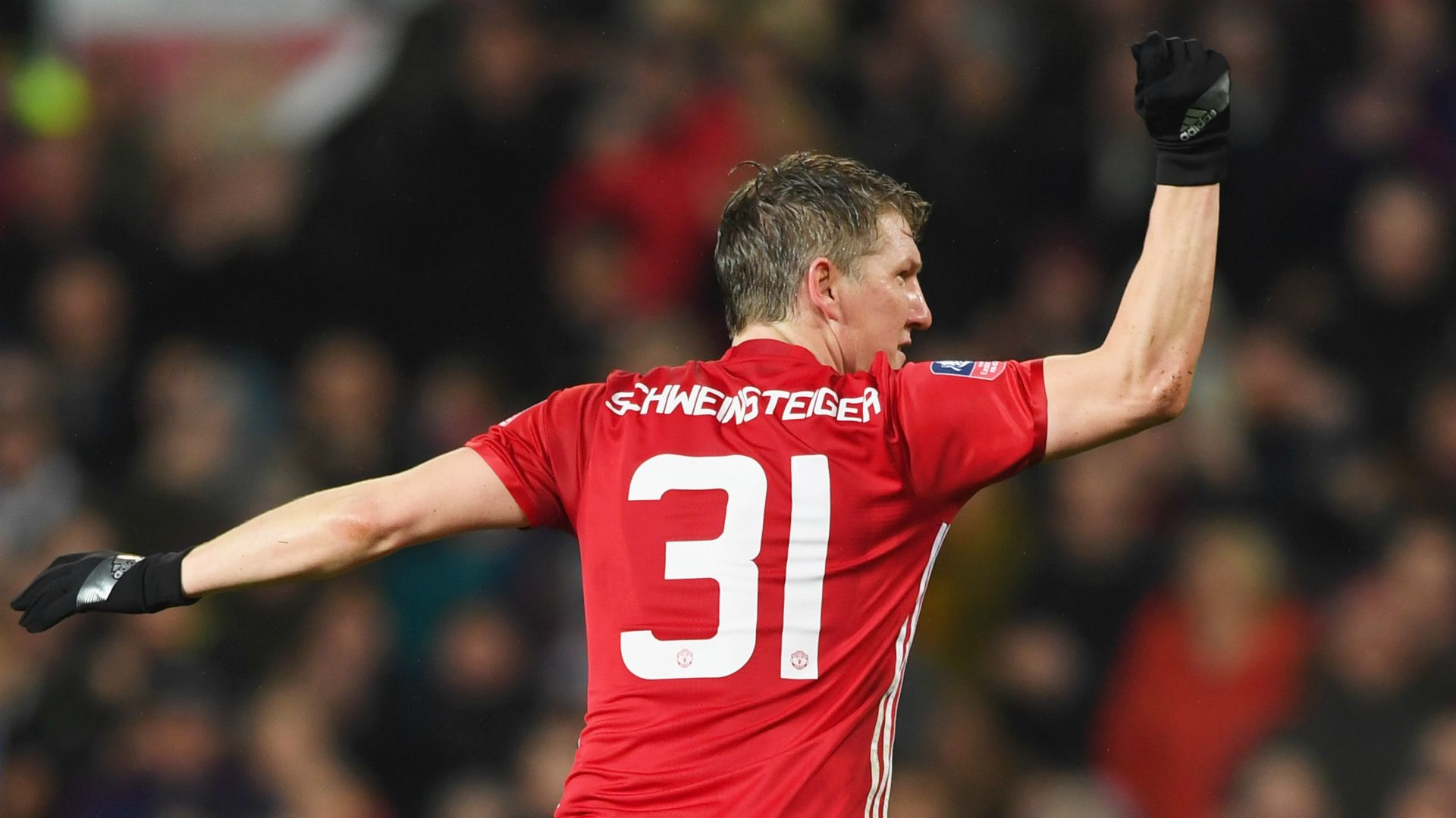 Bastian Schweinsteiger Manchester United Wigan