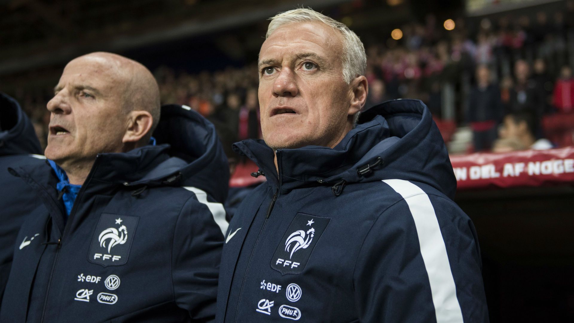 Didier Deschamps Guy Stephan Denmark France Friendly 11102015