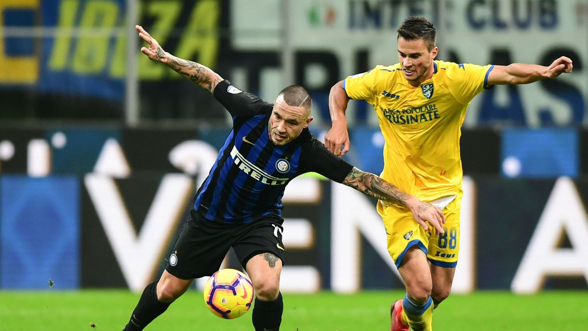 Radja Nainggolan Inter Frosinone Serie A