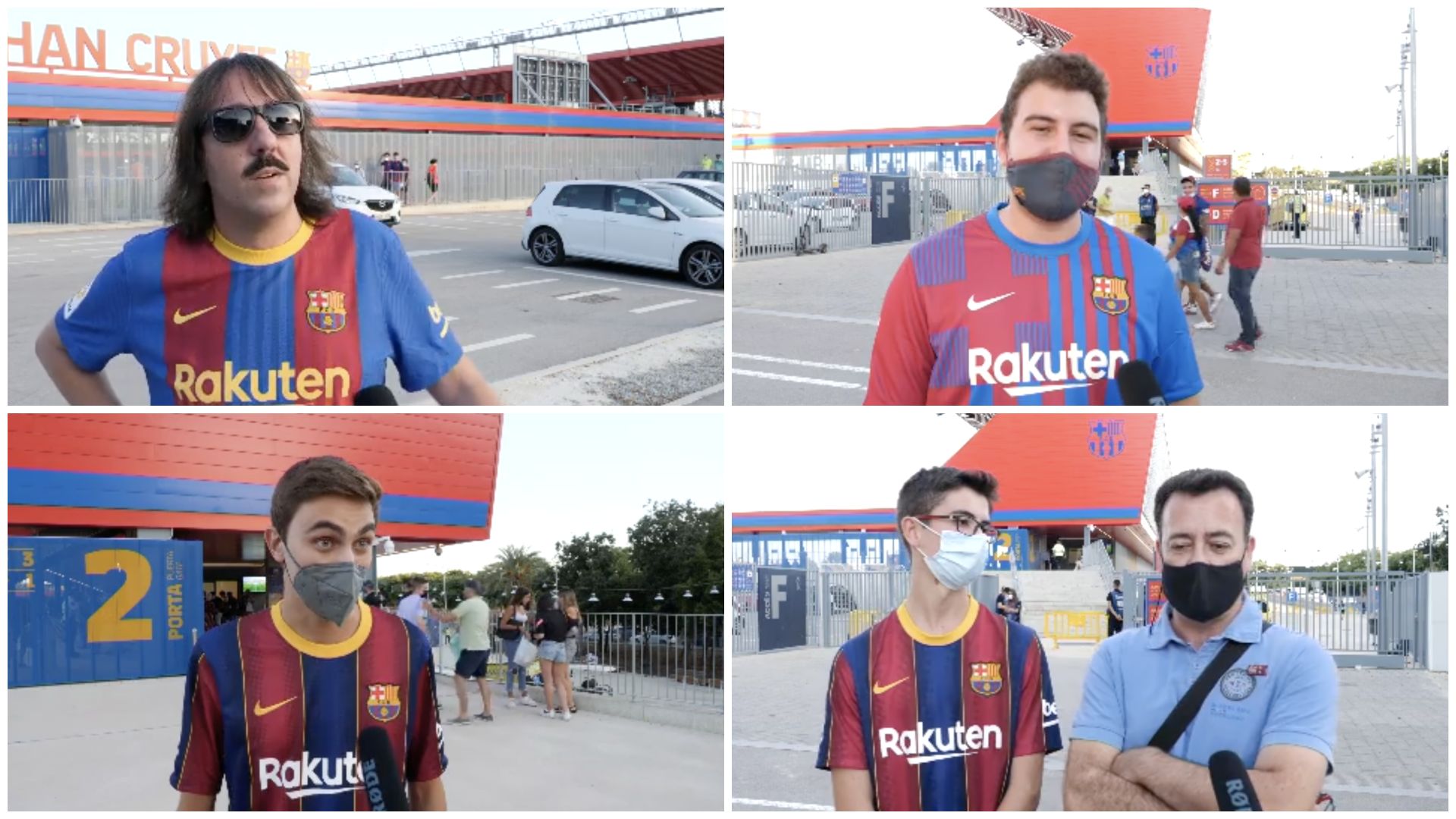 Afición Barcelona Messi