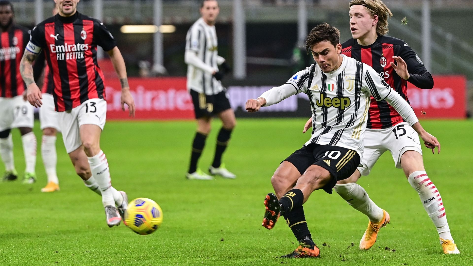 Paulo Dybala Milan Juventus Serie A 2020-2021