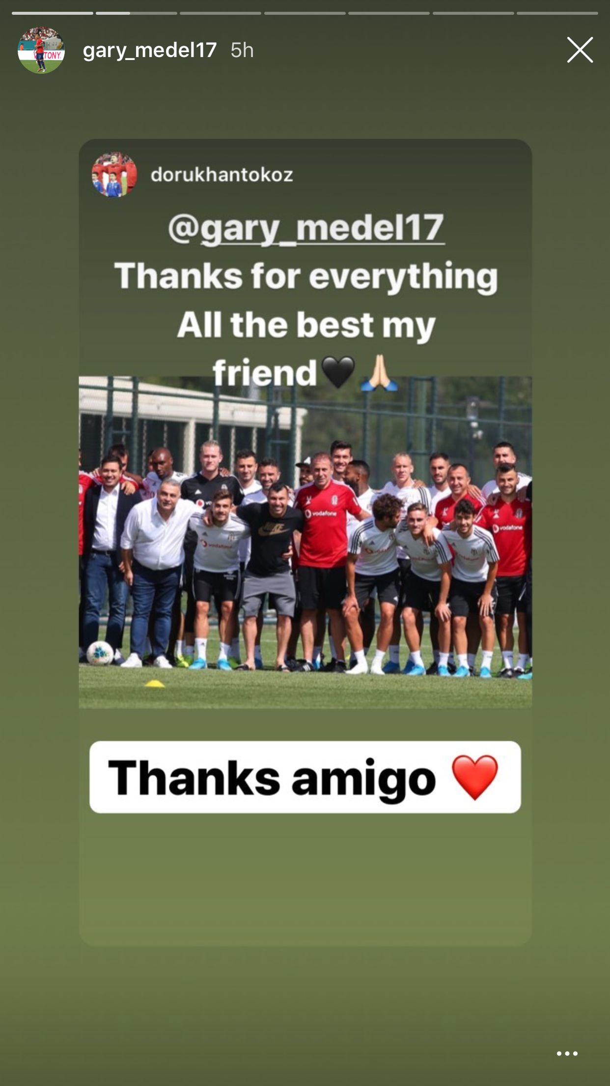 Gary Medel Instagram