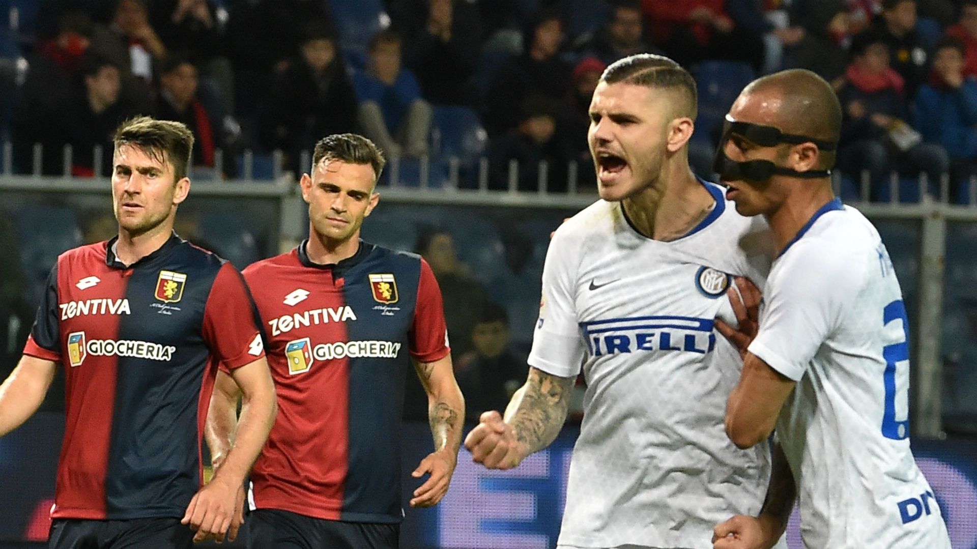 mauro icardi goal genoa inter 201819