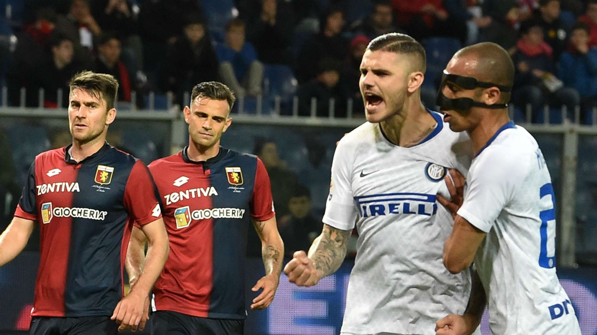 mauro icardi goal genoa inter 201819