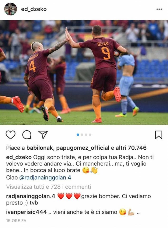 Nainggolan Dzeko Perisic