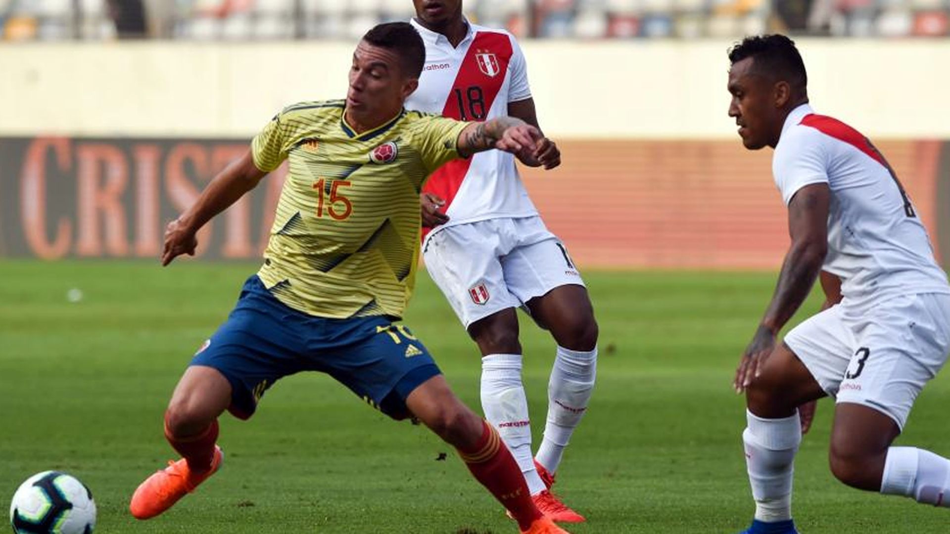 Peru Colombia Amistoso 2019