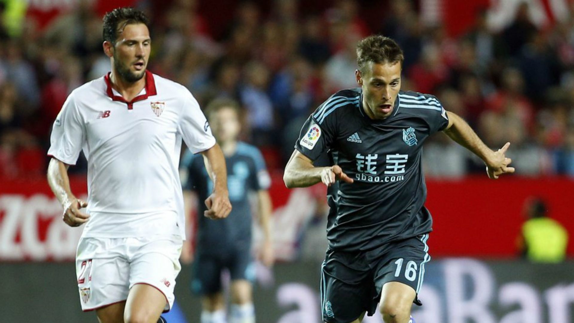 Franco Vazquez Sergio Canales Sevilla Real Sociedad La Liga