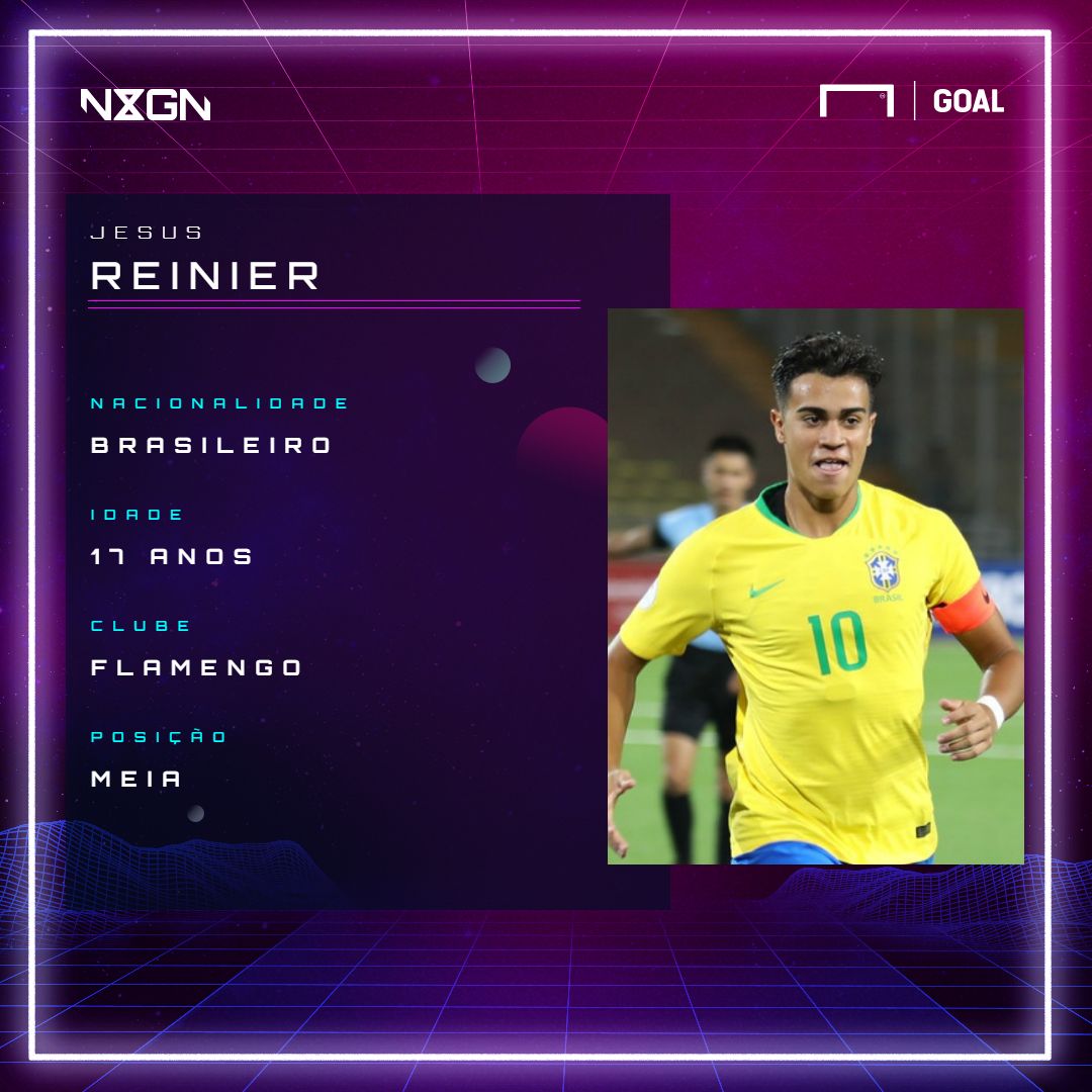 Reinier Jesus, promessa do Flamengo