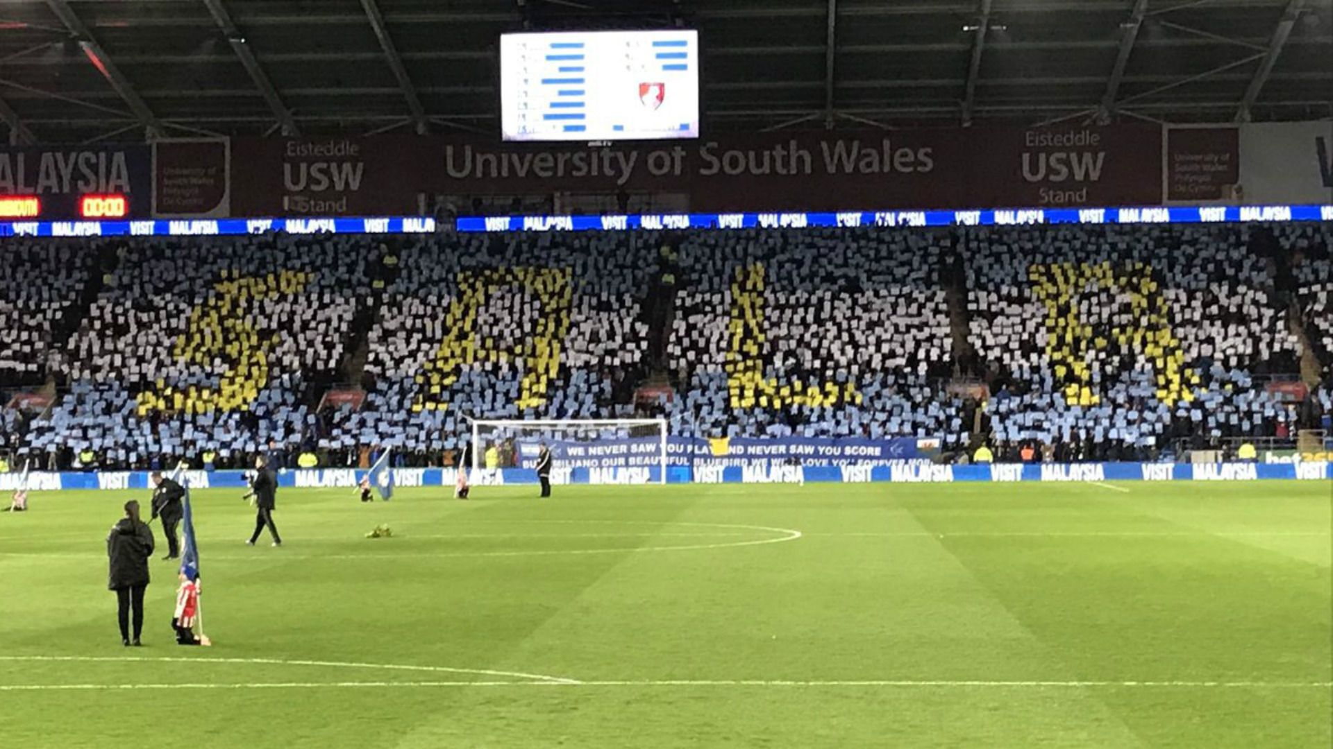 homenaje Emilio Sala Cardiff City 02022019