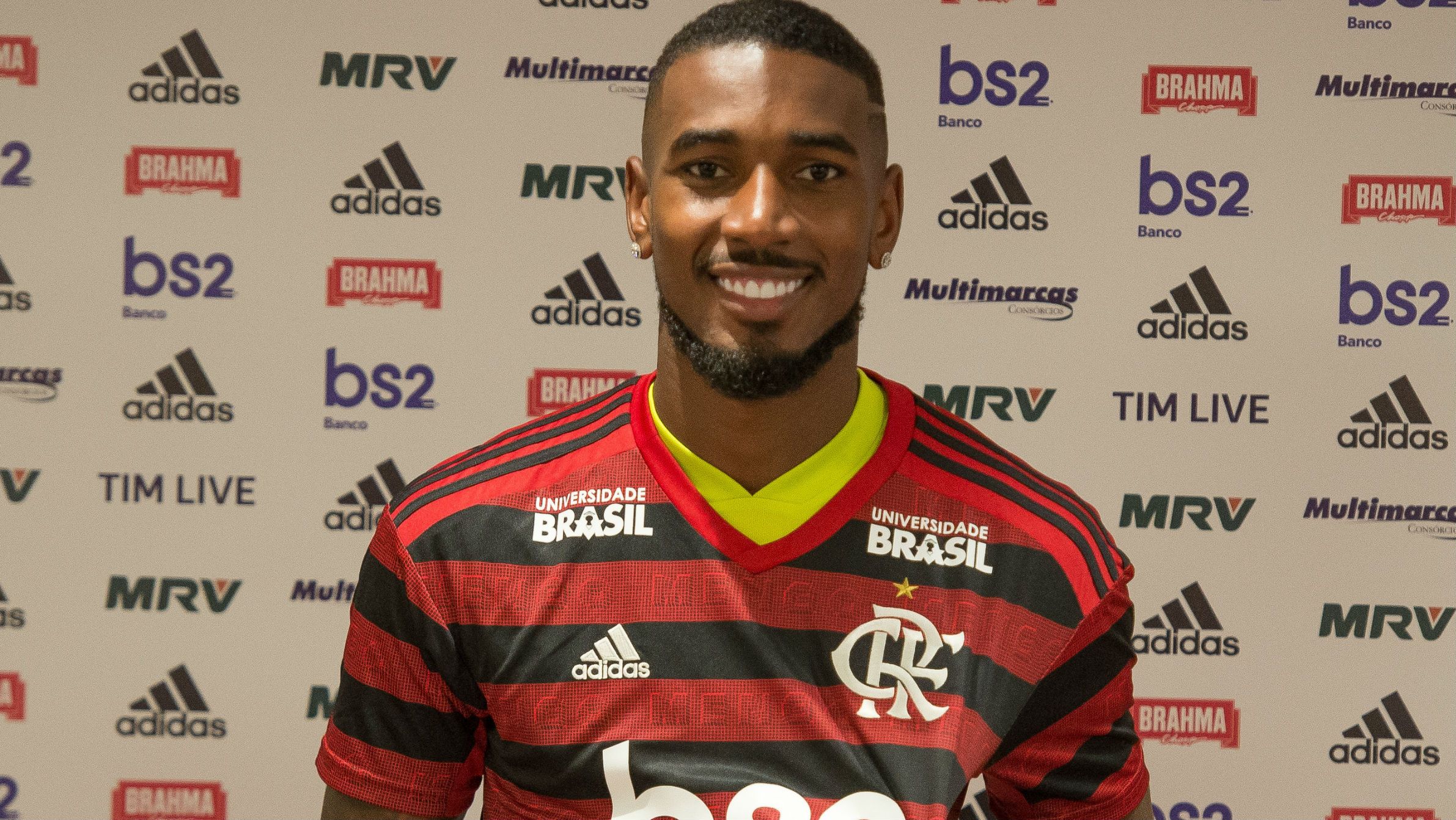 Gerson Flamengo apresentação 19 07 2019
