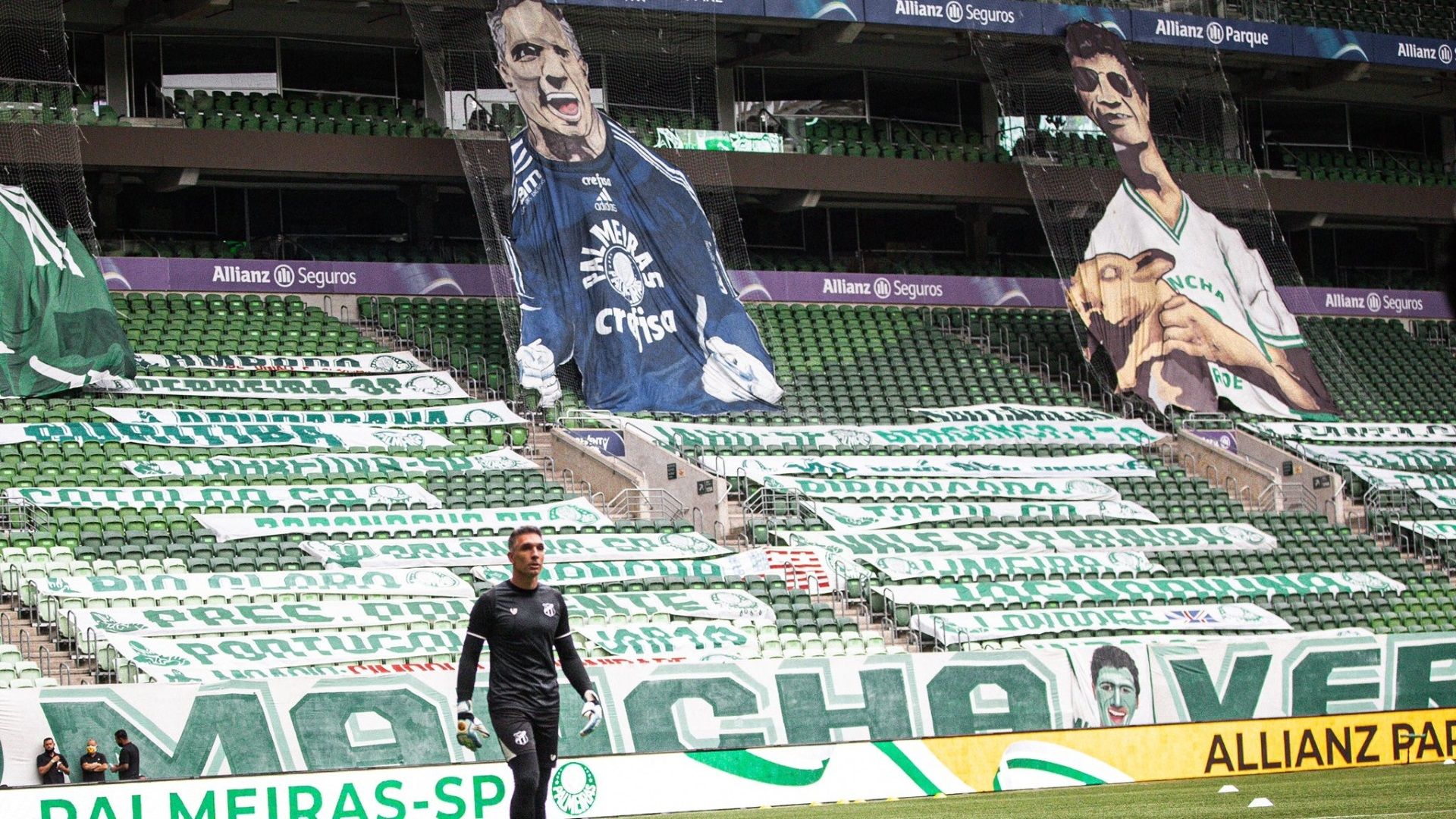 Fernando Prass Allianz Parque Palmeiras Ceará Copa do Brasil 11 11 2020