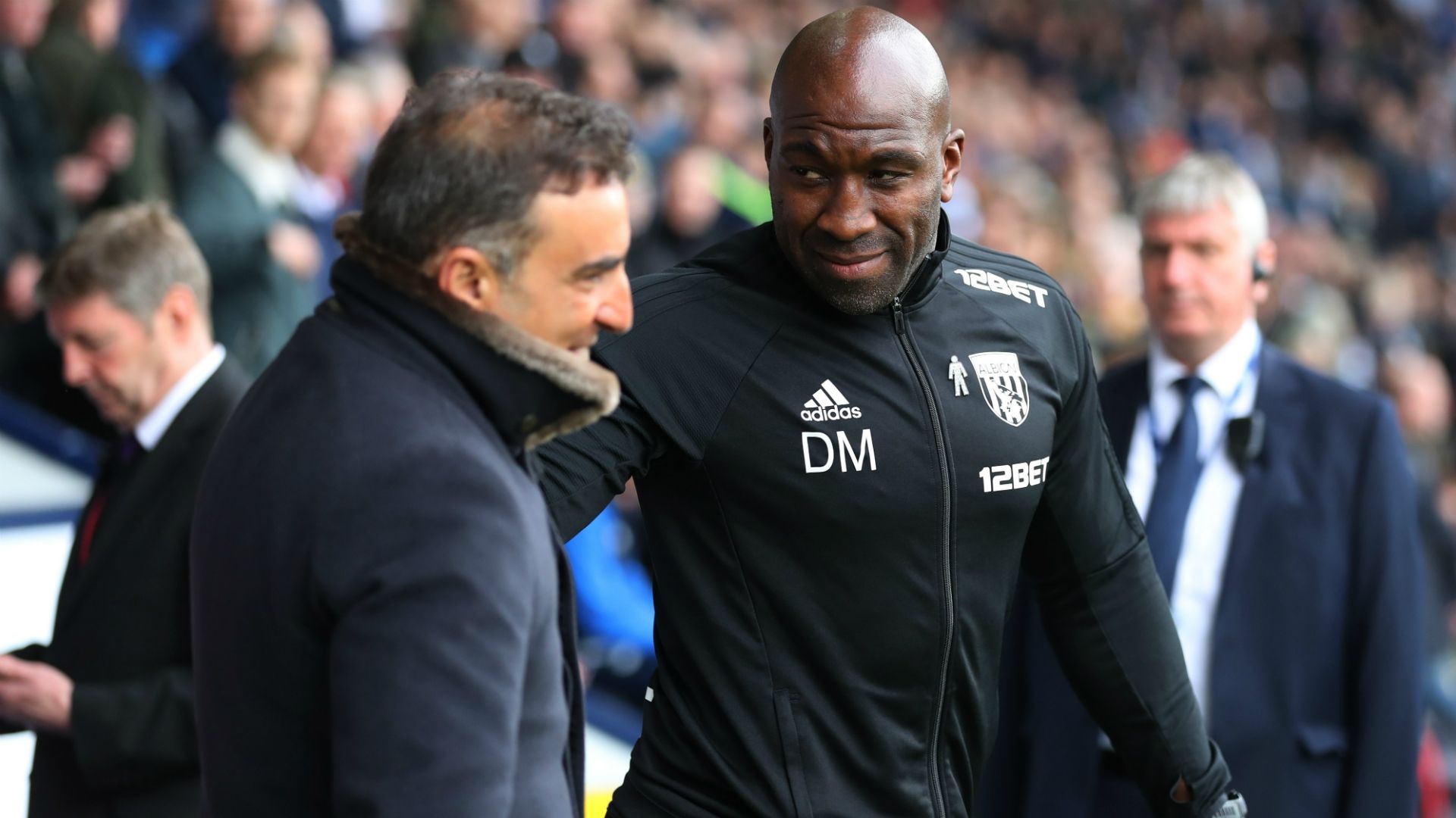 Darren Moore West Bromwich Albion Carlos Carvalhal Swansea City