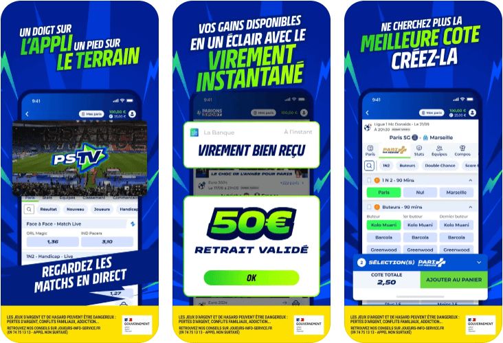 application parions sport