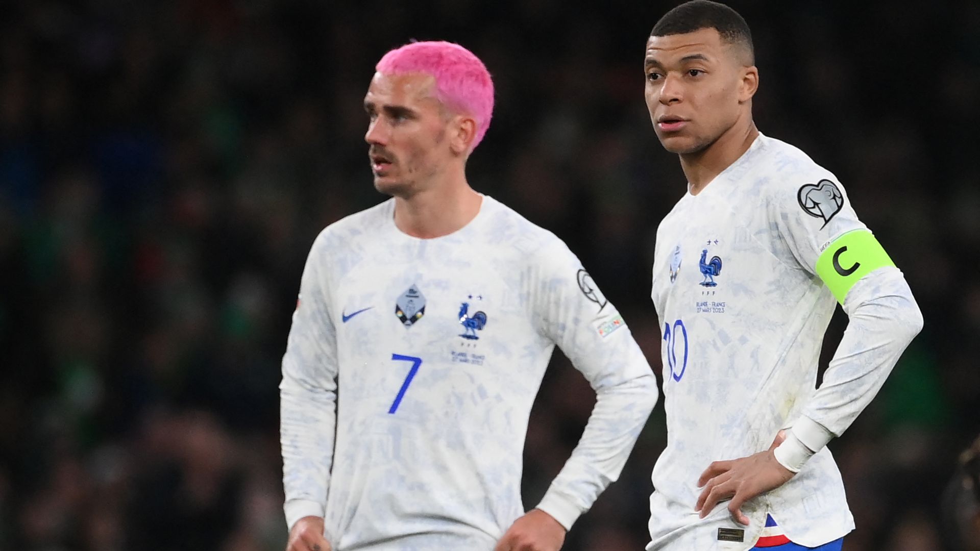 Antoine Griezmann Kylian Mbappe France