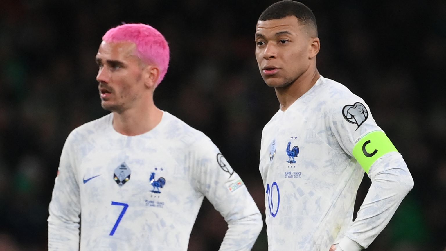 Antoine Griezmann Kylian Mbappe France