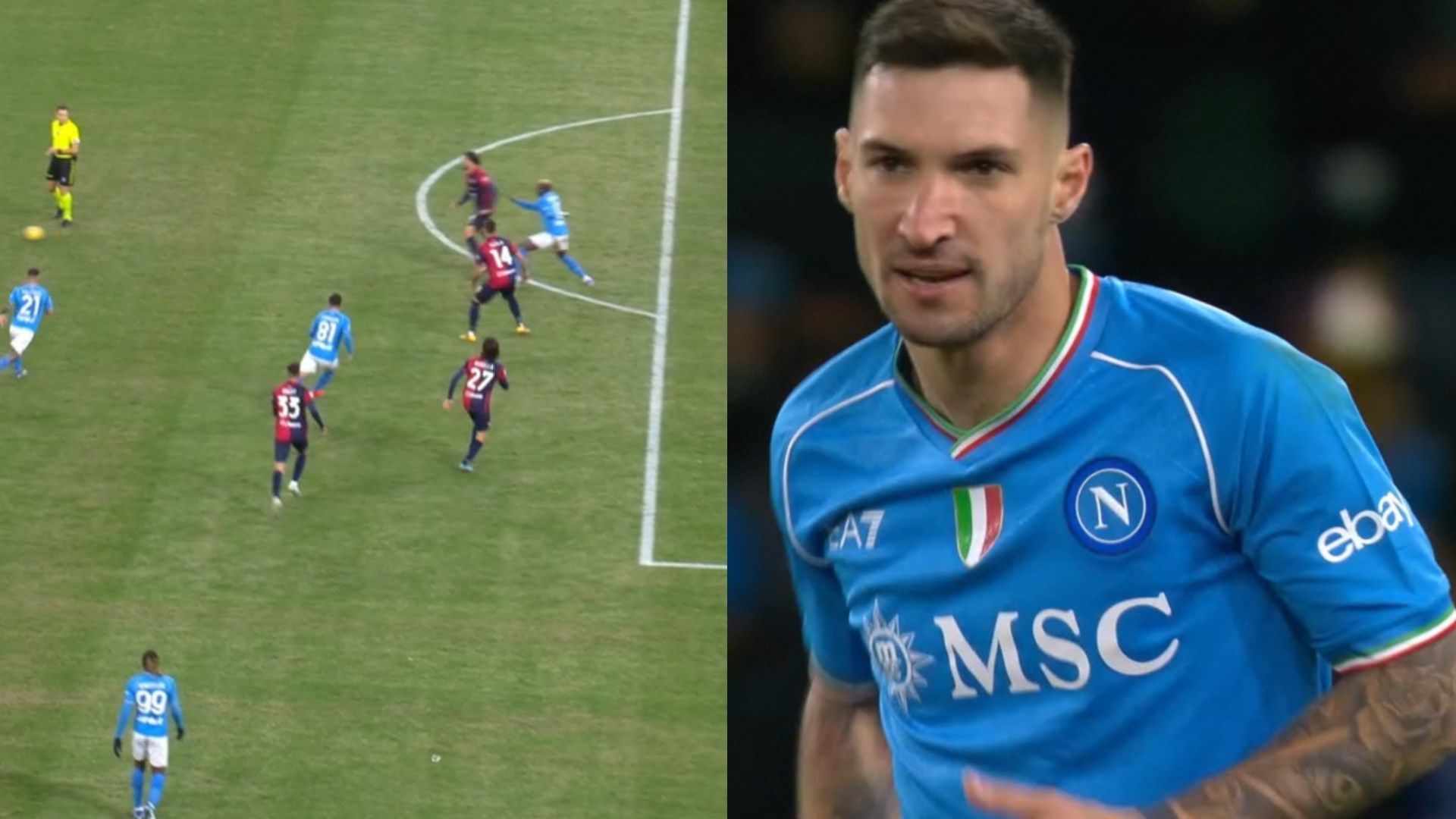 Politano Napoli Cagliari