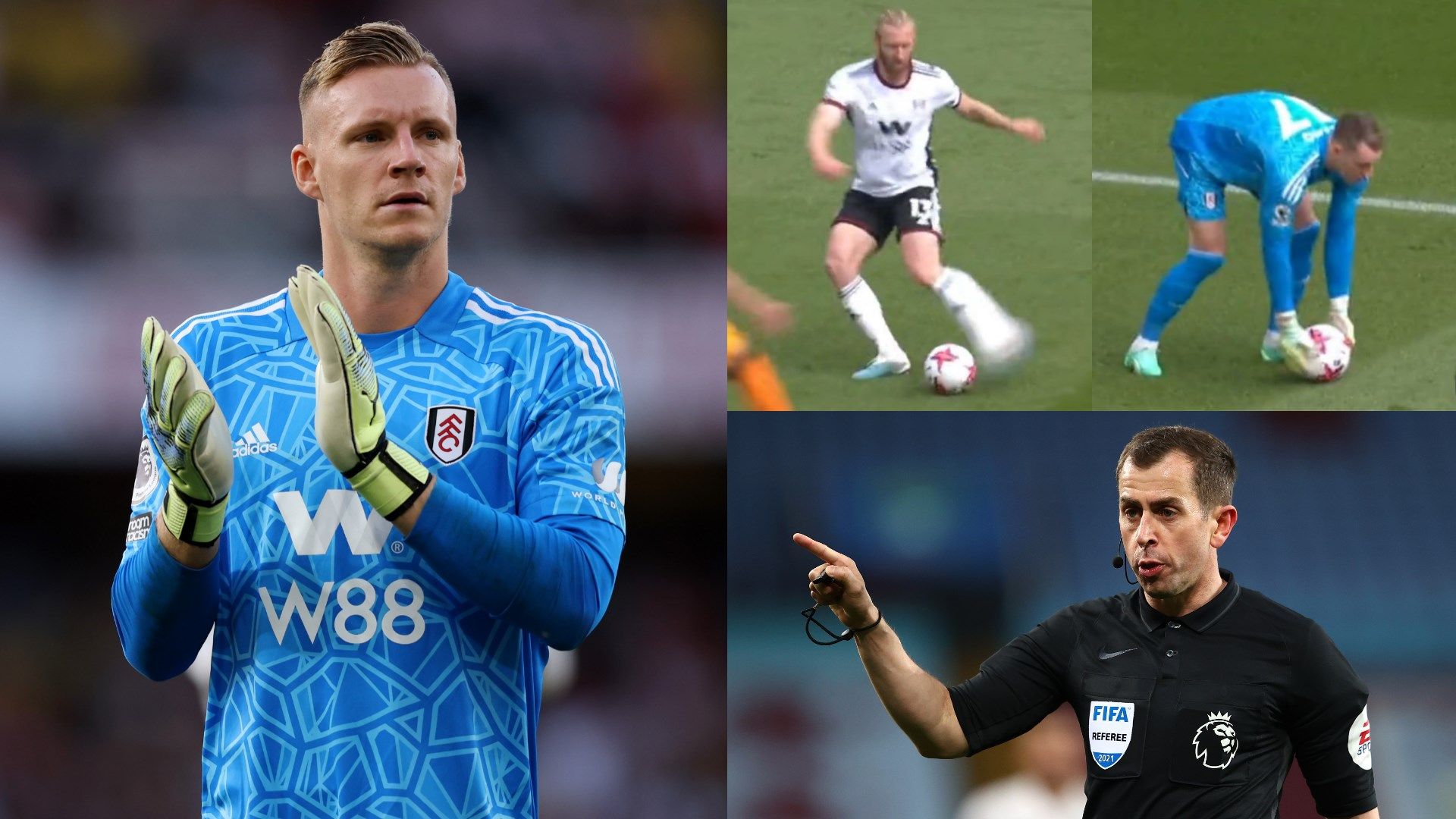 GFX Info Bernd Leno Tim Ream Fulham Leeds 2022-23