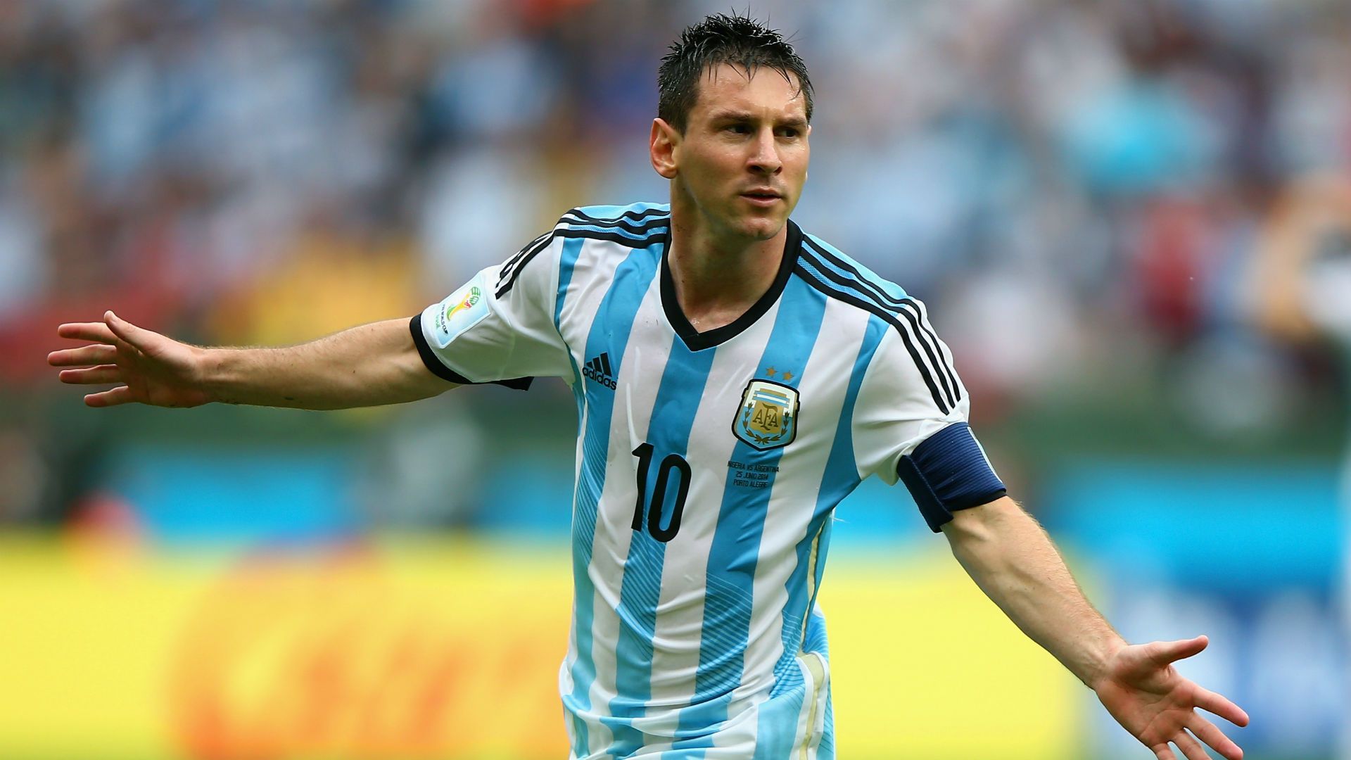 Argentina vs Nigeria World Cup Brazil 25062014