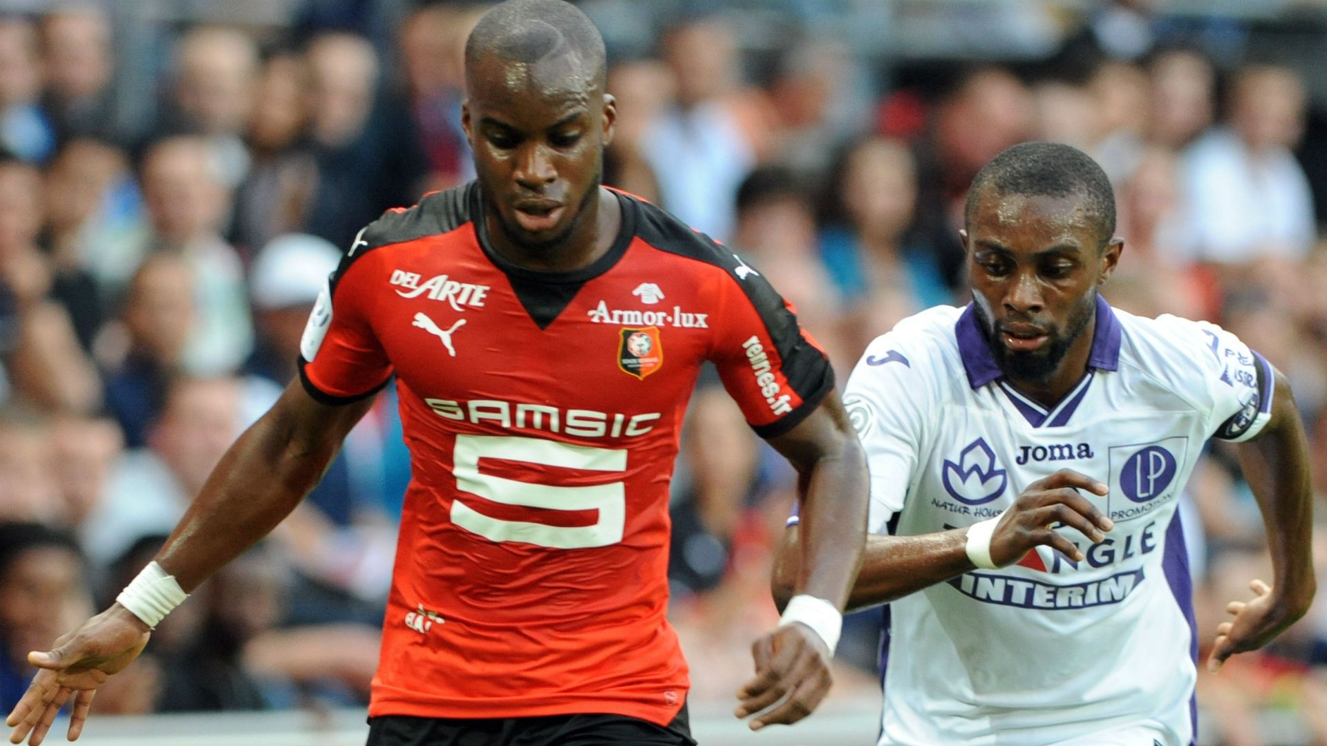 Yacouba Sylla Jean Akpa-Akpro Rennes Toulouse Ligue 1 29082015