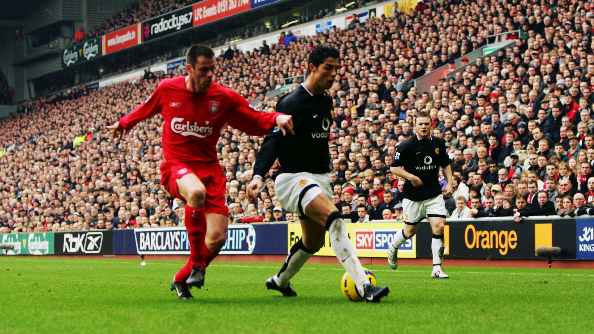 Jamie Carragher, Cristiano Ronaldo