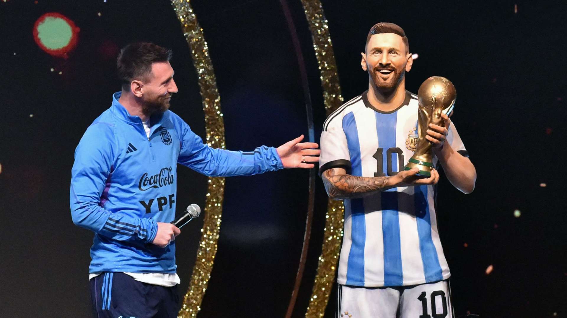 Statue Lionel Messi CONMEBOL
