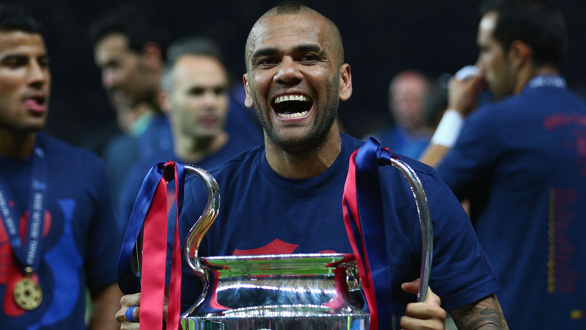 Dani Alves FC Barcelona Champions League