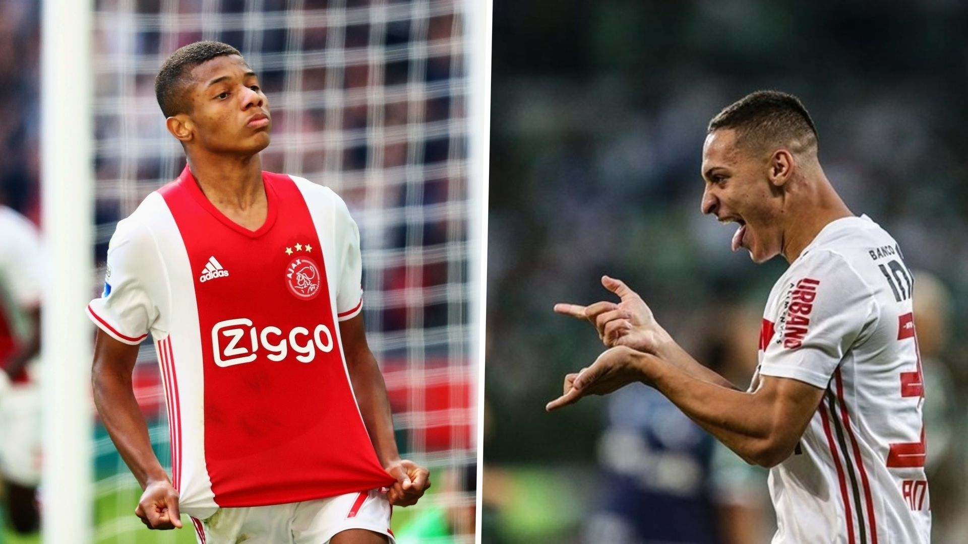 David Neres Antony Ajax São Paulo