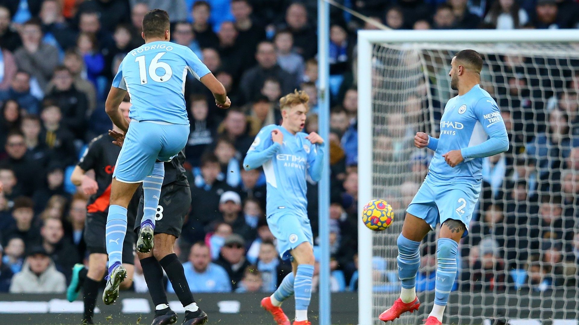 Rodri Manchester City Everton 2021-22