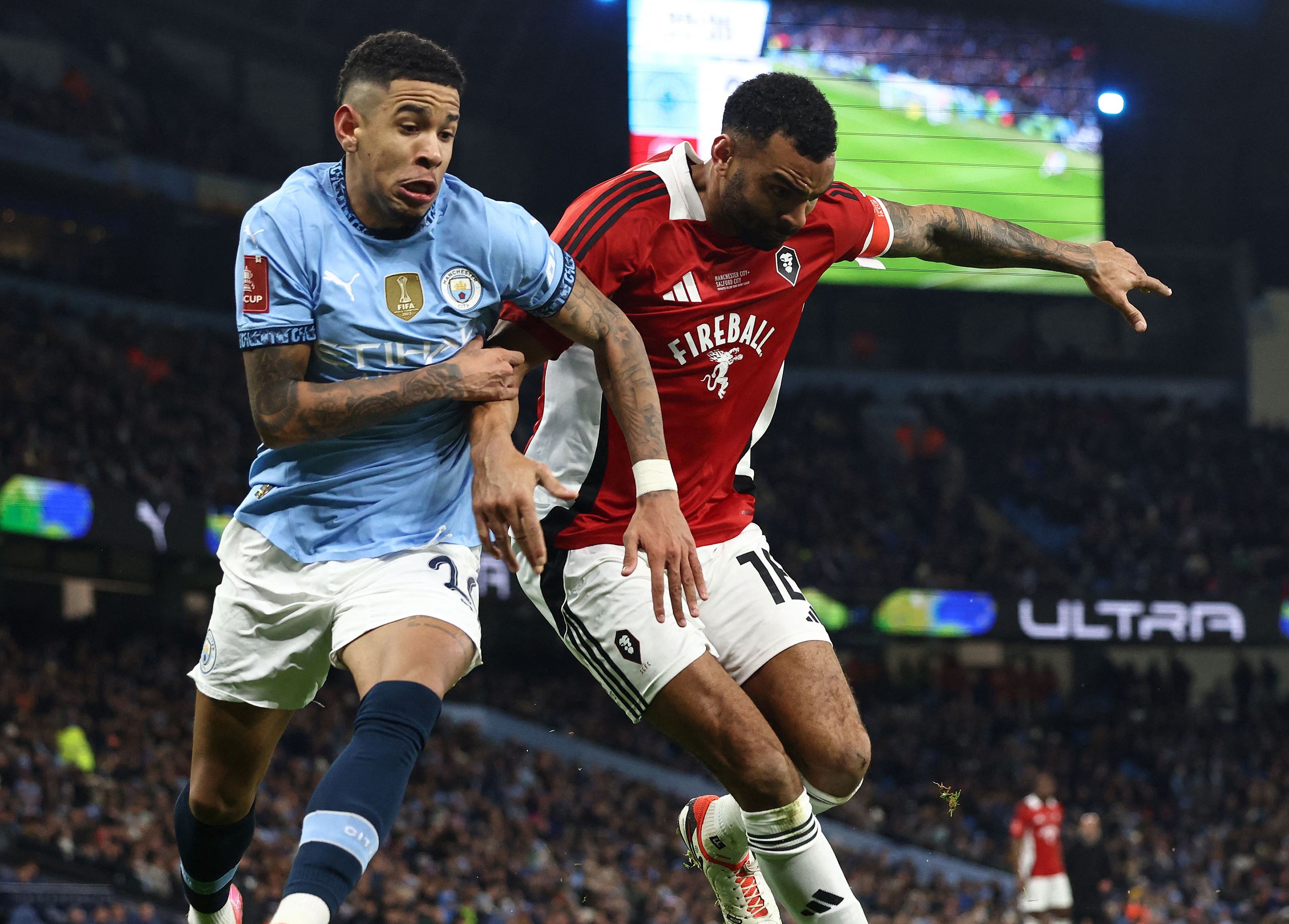 Savinho Man City Salford