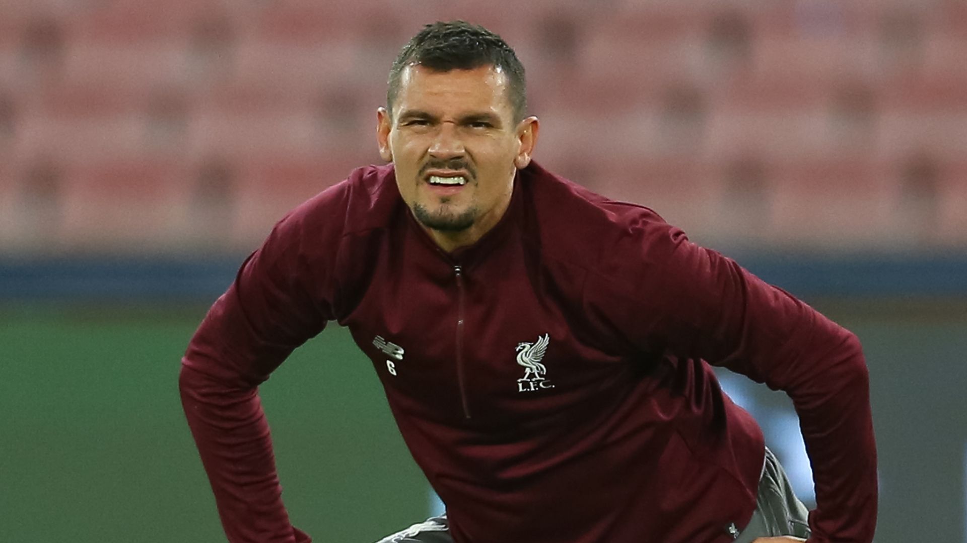 Dejan Lovren, Liverpool training